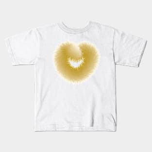 Golden Love With Fur Kids T-Shirt